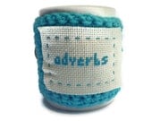 Coffee Cozy Crochet - adverbs - Sky Blue