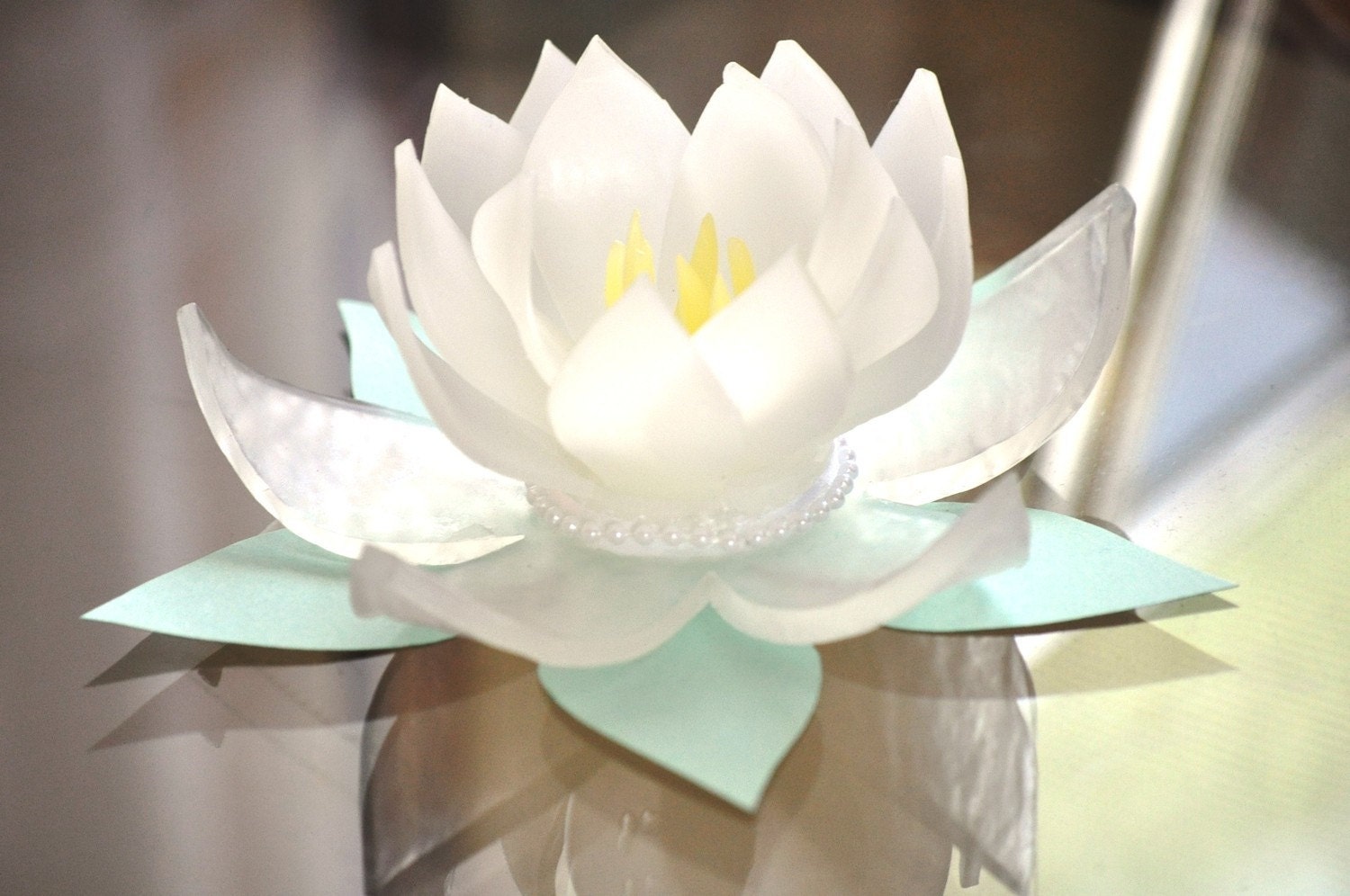 Decorative Lotus Blossom Soap Wedding Favor, Mothers Day Gift, Bridal Shower Favor, 5 in