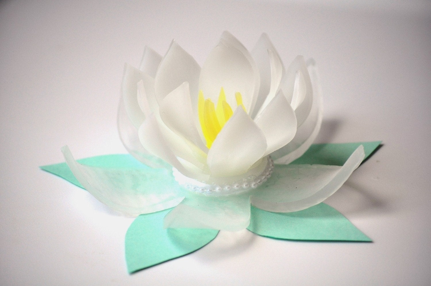 Lotus Blossom Soap Wedding Favor,  Bridal Shower Favor, Decorative Soap, 3 inch