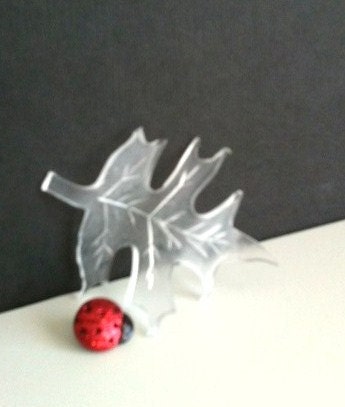 Decorative Soap, Ladybug Leaf Baby Shower Favor, Birthday Gift, Lady Bug Party, Birthday Party Favor, Personalized Favor, Soap Favor