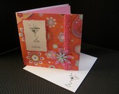 Birthday Card - Martini anyone