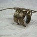 Dragonfly Ear Cuff Dragonfly Earcuff Brass right ear