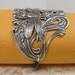 Art Nouveau Jewelry Dragonfly Large Half Cuff Bracelet