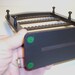 Necklace Earring  jewelry holder BLACK wood with stand & PEGS