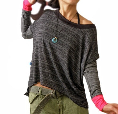 Retro Stripe Sleeves Sport Tunic (Reserved)