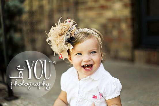 Burberry Plaid Oatmeal Girls Baby Over The Top Funky Boutique Hair Bow With Matching Headband Free Shipping On All Additional Items