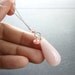 Rose Quartz Rhodochrosite Sterling Silver Necklace