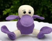 Organic Purple Platy Stuffie