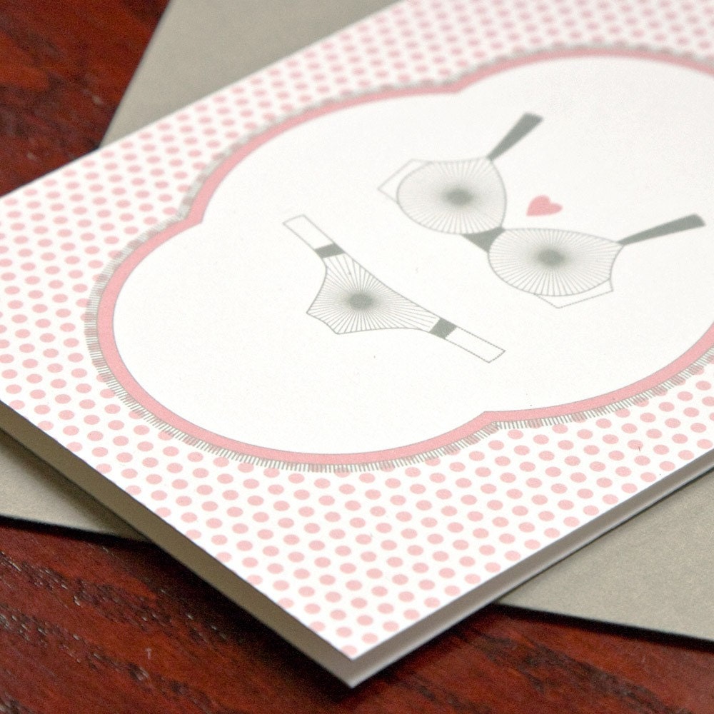 Unmentionable Notecards - Pink (set of 5)
