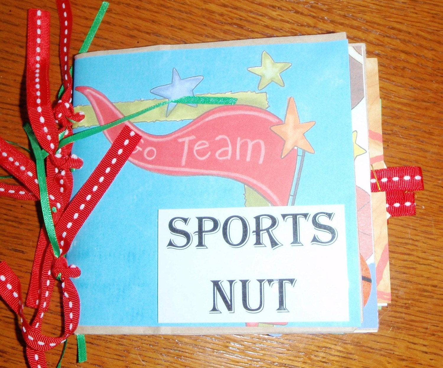 Sports Nut Mini Paper Bag Album