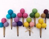 CUSTOM ORDER for Caroline - 12 Boutonnieres (8 watermelon pink with white raffia wrap AND 4 light pink with white wrap)