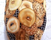 Bagels Plastic Grocery Bag Holder - Kitchen Organizer - Bag Storage