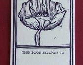 Poppy book plates pack of 5