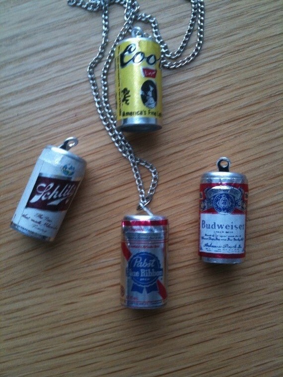 crack open a cold one necklace