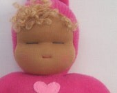 Baby Keegan - Pink Sweetheart Baby  - Waldorf Doll