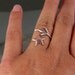 Copper Starfish Coral Branch Adjustable Ring, Star ring, Starfish Ring, MADE to ORDER, Ocean Jewelry, Gifts under 40.00, Handmade