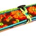 Knitting needle organizer - SLIM - Spring Stripe