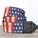 MADE TO ORDER - Camera Strap - Patriotic American Flag