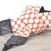 Unique DSLR Red with Polka Dots Camera Strap - Amy Butler Full Moon