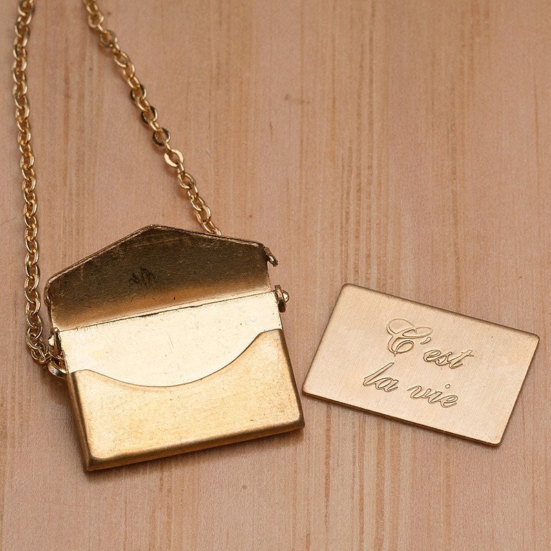 Love Letter Locket C'est La Vie