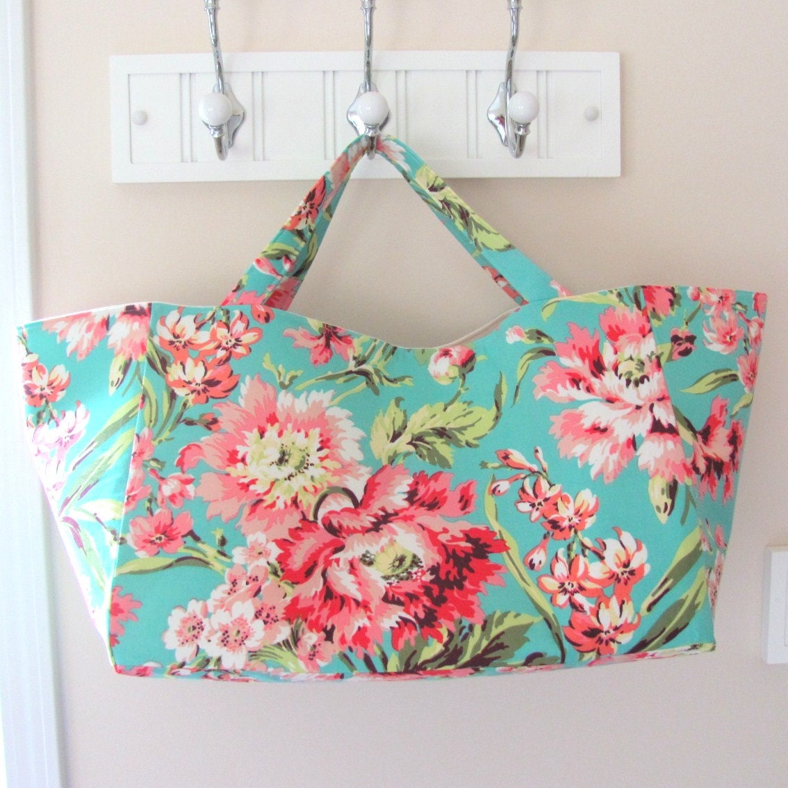 Large Tote Bag for the Beach, Market or Park