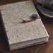 Letterpress Handmade Letterpress Dried Leaves Journal