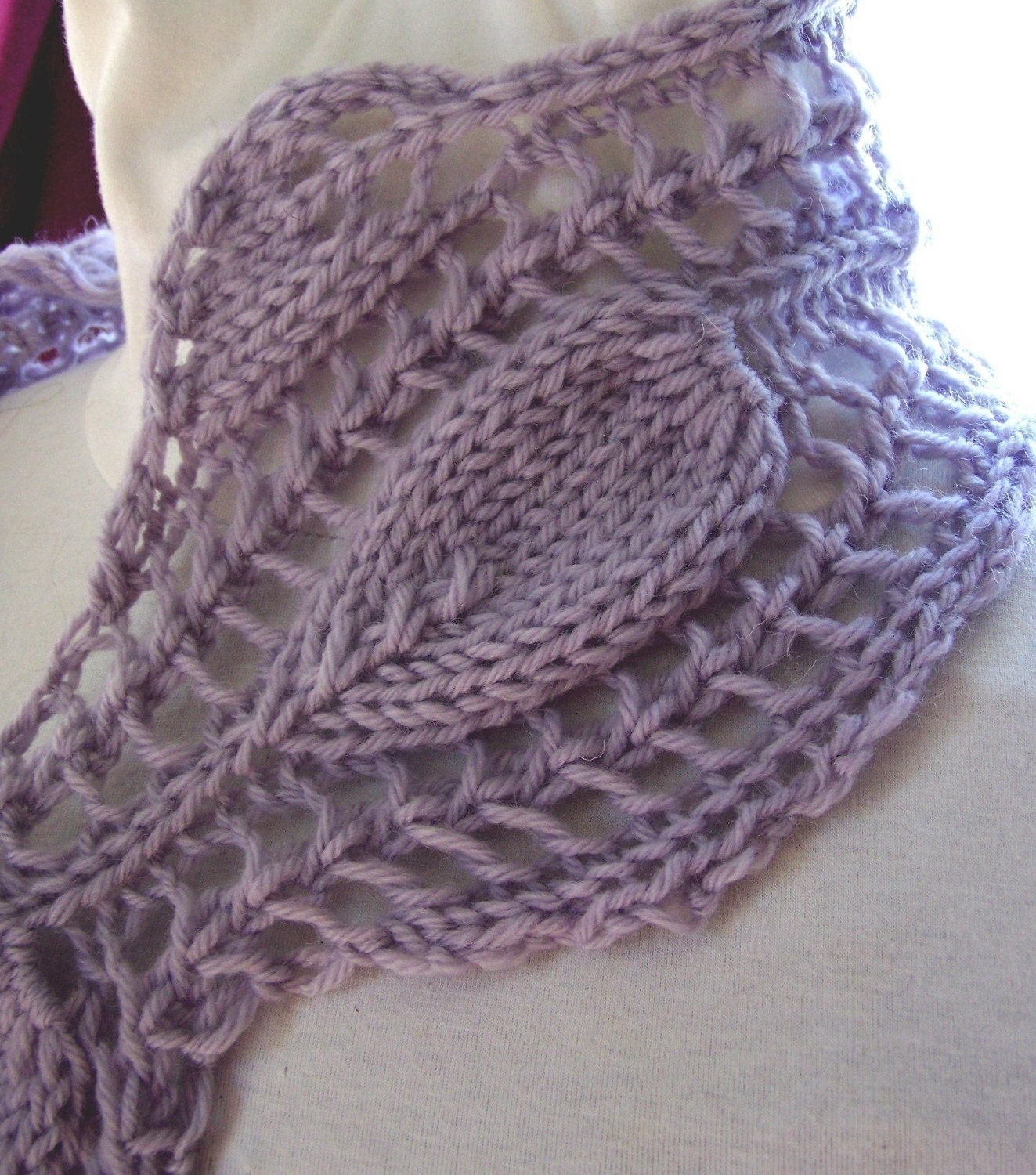 Victorian Rose PDF Hand Knitting Pattern