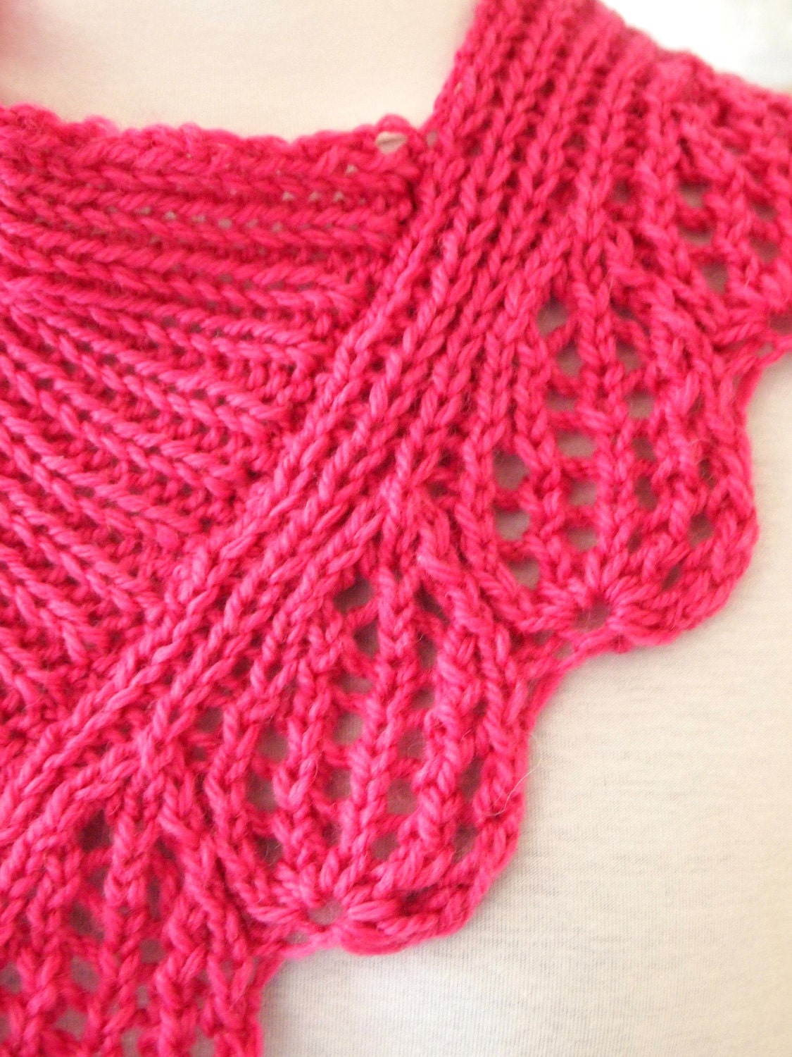 Boysen Berry Cowl PDF Hand Knitting Pattern