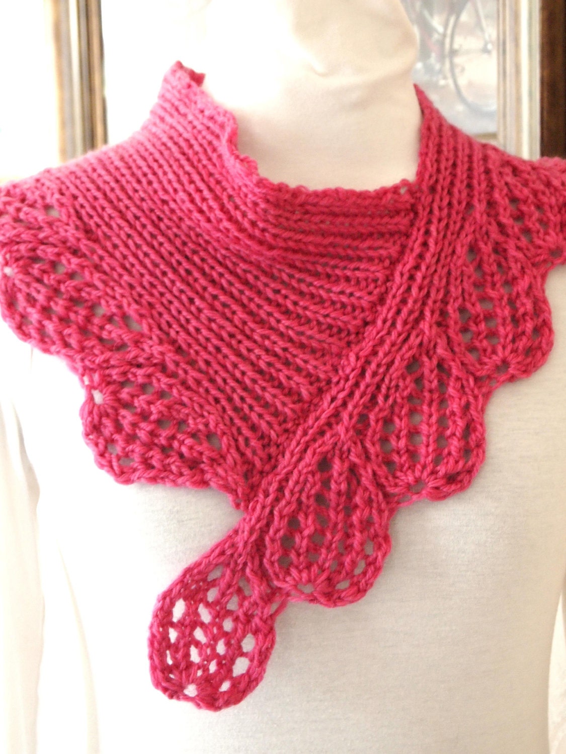 Boysen Berry Cowl PDF Hand Knitting Pattern
