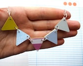 Bunting Necklace - Candy - Seen on Sophie from The Block