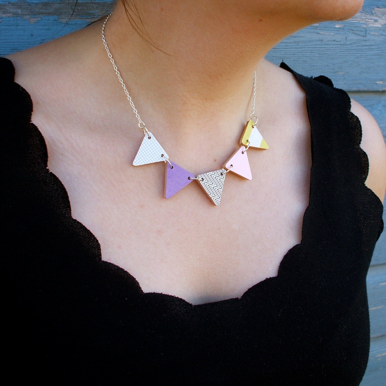 Bunting Necklace - Fun Fair