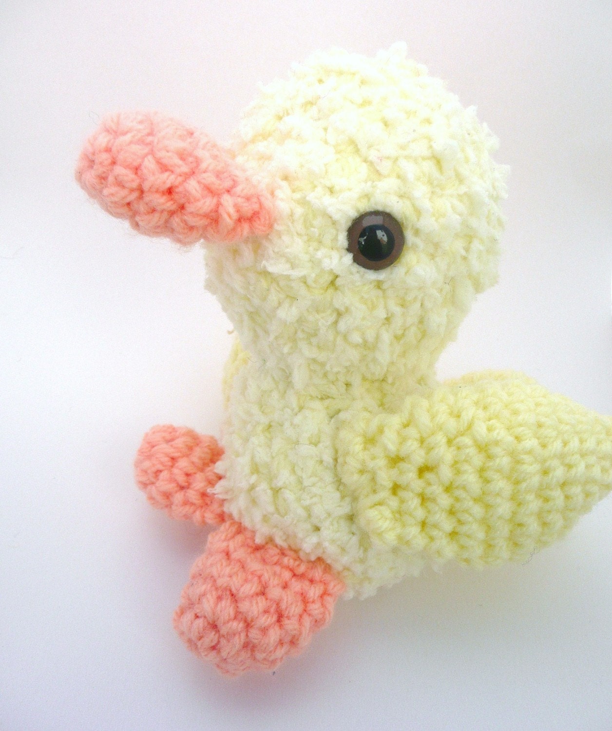 Amigurumi Yellow Duckling Plush