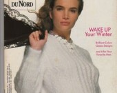 September 1988 BERGER DU NORD Knitting Instruction Pattern Book KNITTING ELEGANCE Norwegian Fashions SWEATERS etc