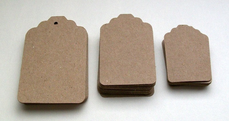 Kraft Tags... DIY Tags... gift tags... price tags... merchandise tags... Reserved for Kelley