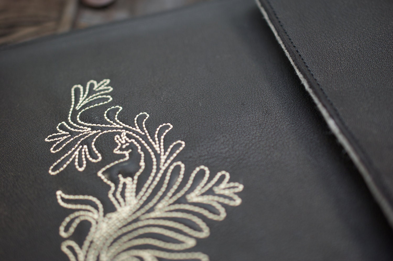 The Nexus 7 Bio-Leather Sleeve / Case "Blacky"