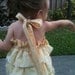 Seersucker and Ruffles Halter Dress..3m, 6m, 9m, 12m, 18m, 2t, 3t, 4t..dressbabybeautiful