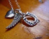 Best Friend, New Mom, Graduation, Bride, A Little Luck, Love, A Wing And A Prayer - Sterling Silver