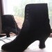 Size 10 Vintage Ankle Suede Boots
