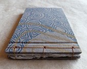 Blue and Grey Silkscreened Jersey Book - The Lydia