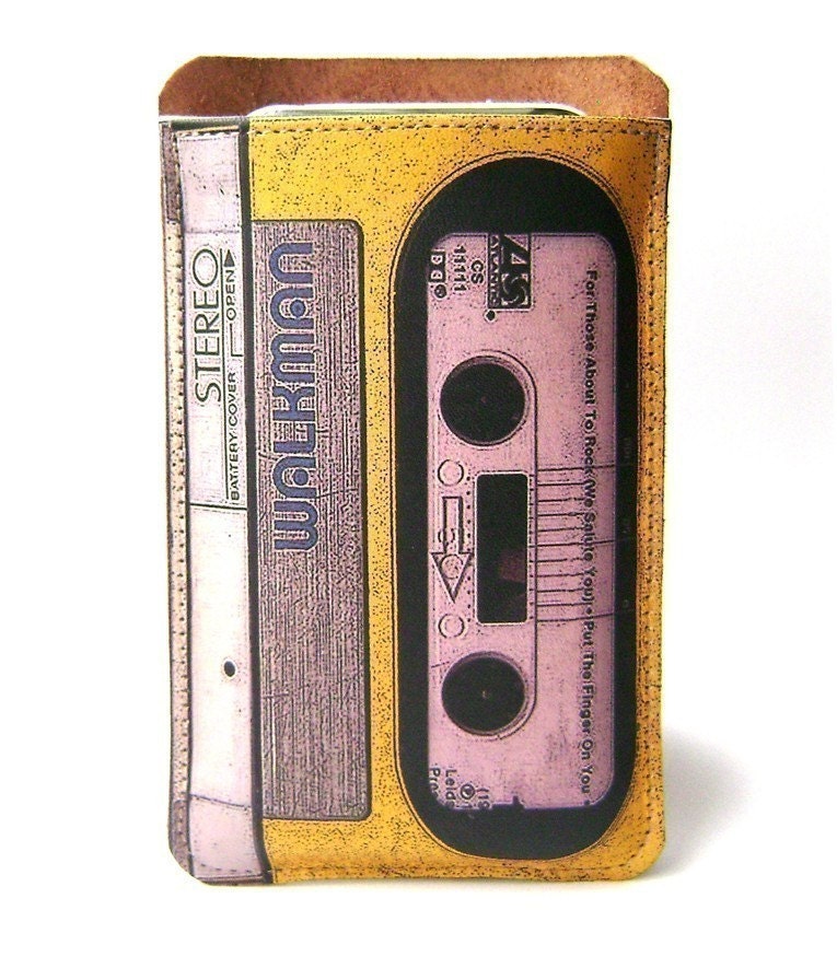 Leather iphone, itouch case