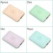 Leather iPhone case - Apricot, Aqua, Lilac or Mint Lace