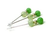 Counting Pins Marking Pins Mint Green Cross Stitch Needlepoint Hardanger