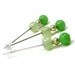 Counting Pins Marking Pins Soft Green Cross Stitch Needlepoint Hardanger