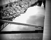 Black and White, Balance, Fine Art Photograph on Metallic Paper
