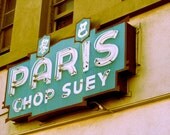 Paris Chop Suey, 8x10 Metallic Print, Edition of 50
