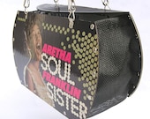 Aretha Franklin Soul Sister Record Album Purse