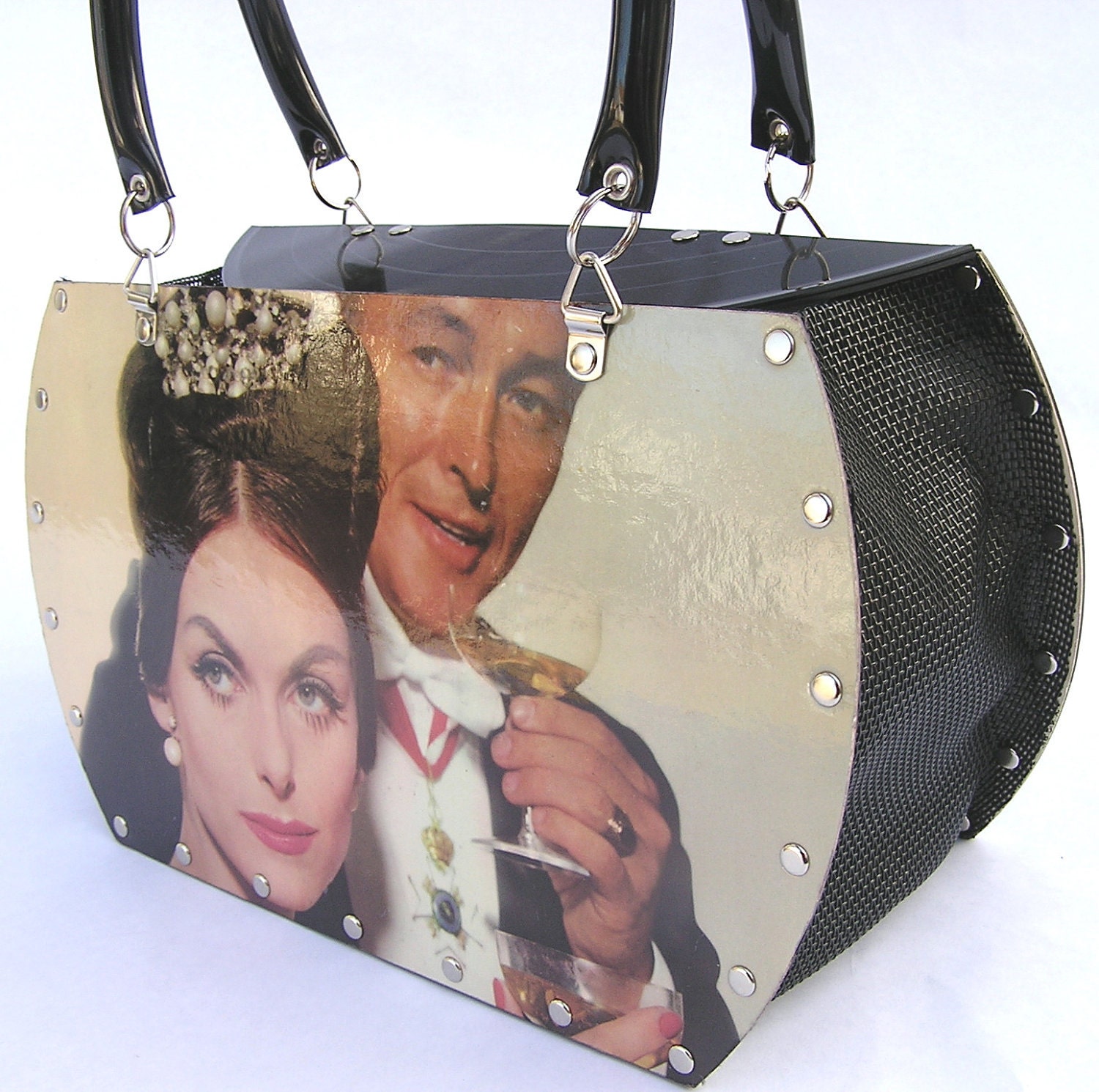 Strauss Waltzes Record Album Purse