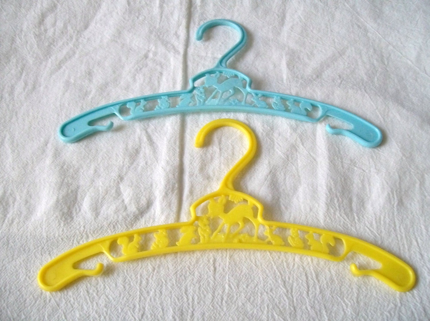 Vintage Hangers Childrens Plastic Hangers