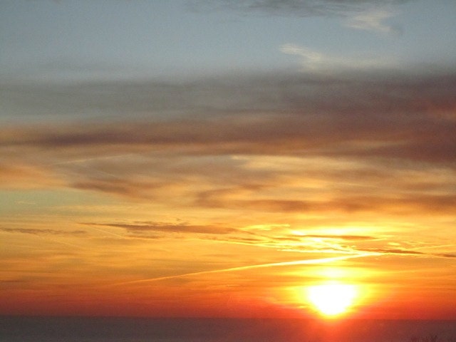 A New Day/ Sunrise - 8 X 10 Signed fine art photograph - wall decor- affordable art