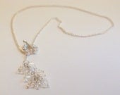 Elegant Crystal Cluster Necklace